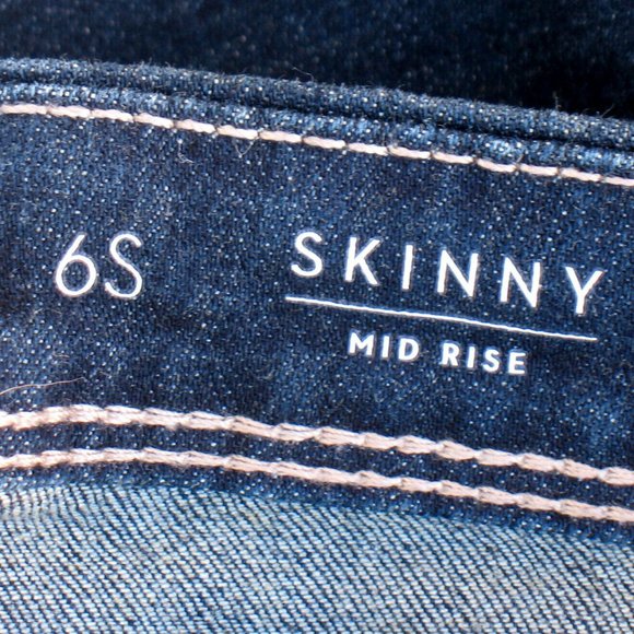 Simply Vera Wang Skinny Ankle Mid Rise Tag Sz 6S - Picture 4 of 6